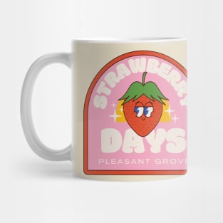 Pleasant Grove Utah Strawberry Days Strawberry Mug